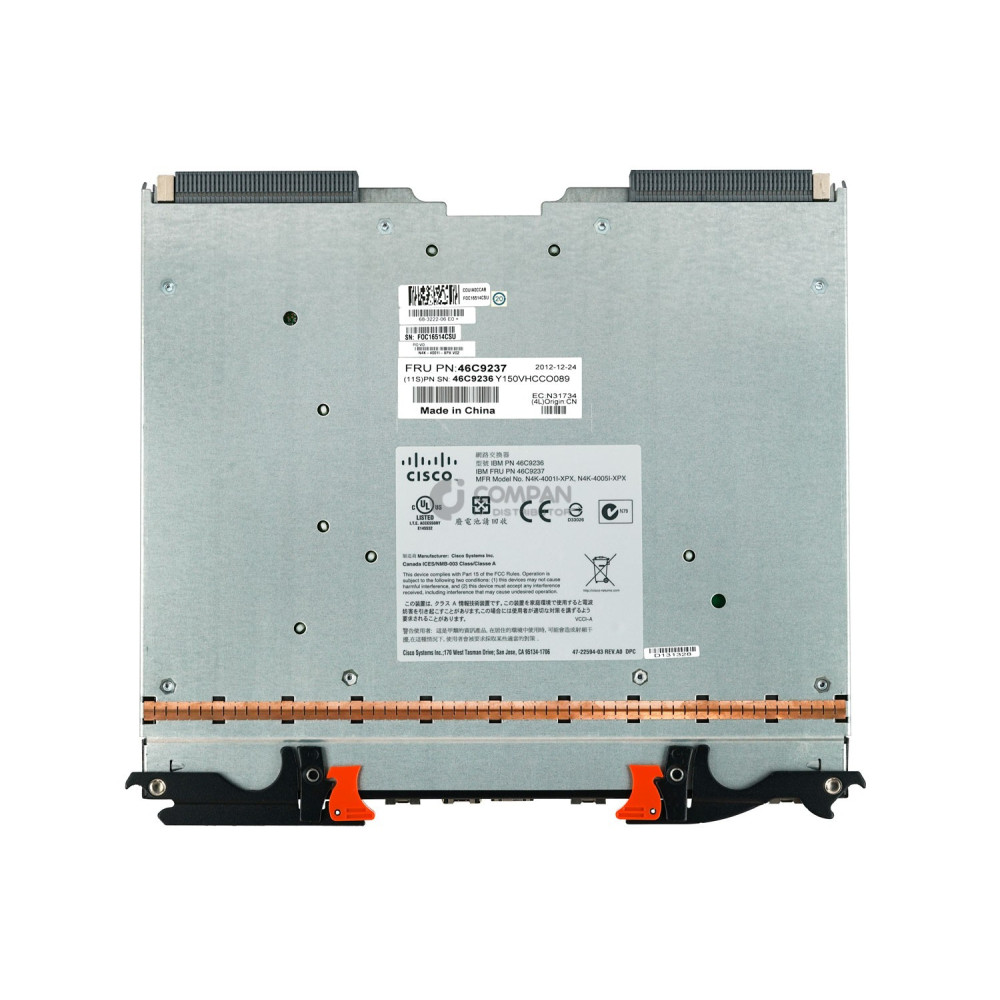 46C9237 IBM CISCO NEXUS 4001 6-PORT 10GB SFP+ SWITCH MODULE